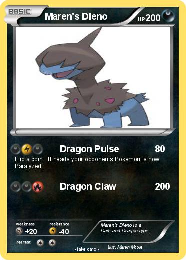 Pokemon Maren's Dieno