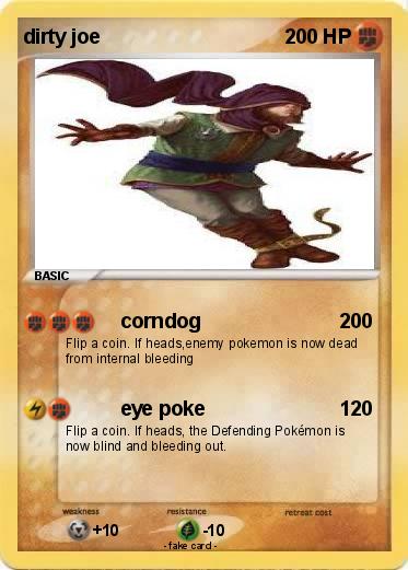 Pokemon dirty joe