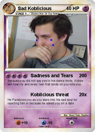 Pokemon Sad Koblicious