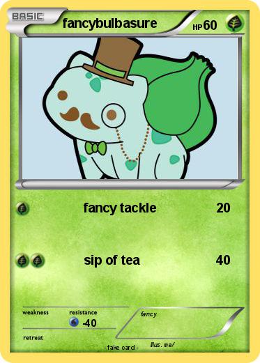 Pokemon fancybulbasure