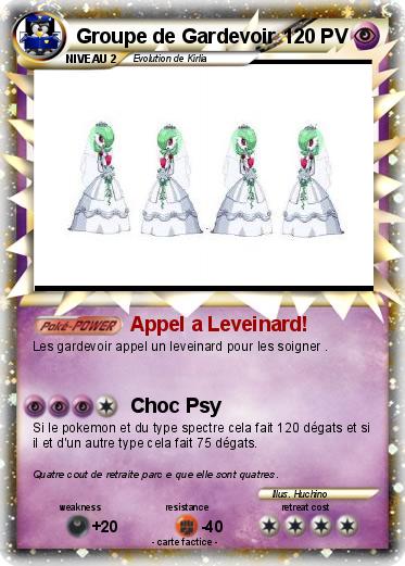 Pokemon Groupe de Gardevoir