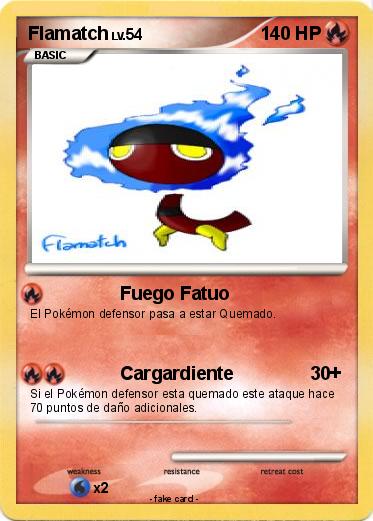 Pokemon Flamatch