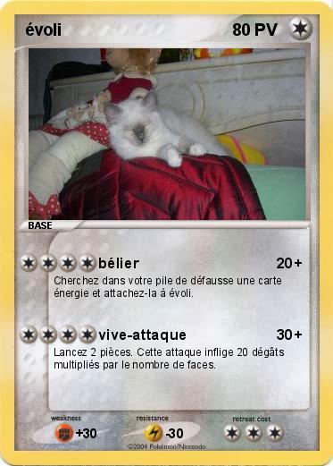 Pokemon évoli