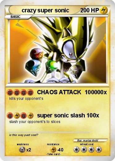 Pokemon crazy super sonic