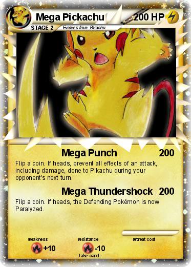 Pokemon Mega Pickachu