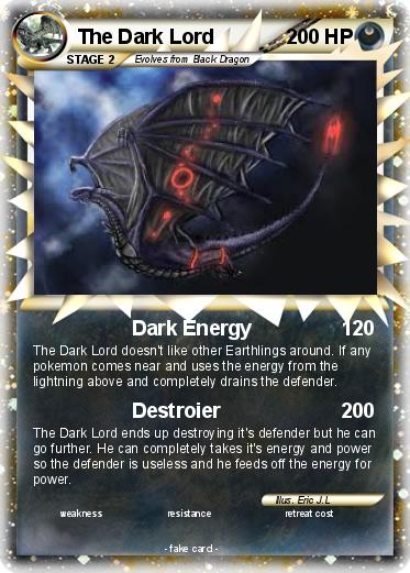 Pokemon The Dark Lord