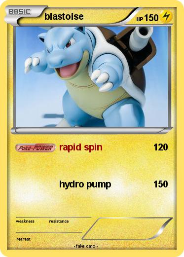 Pokemon blastoise