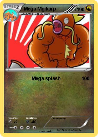 Pokemon Mega Mgikarp