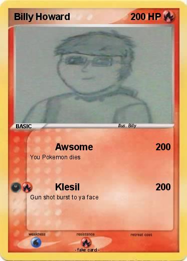 Pokemon Billy Howard