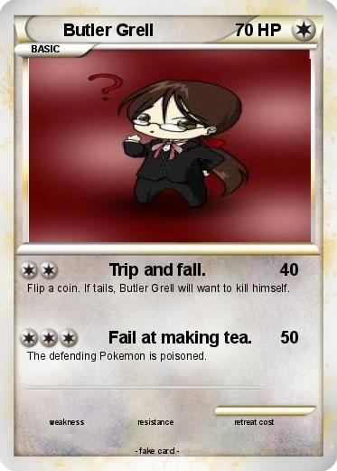 Pokemon Butler Grell