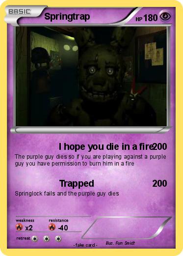 Pokemon Springtrap