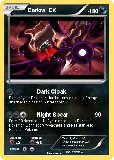 Pokemon Darkrai EX