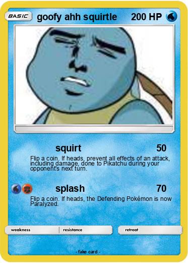 Pokemon goofy ahh squirtle