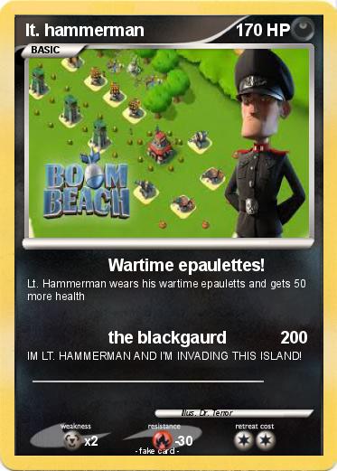 Pokemon lt. hammerman