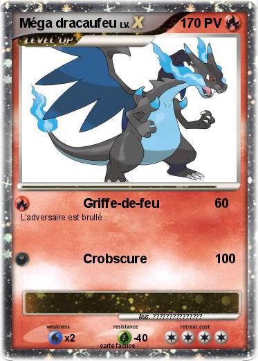 Pokemon Méga dracaufeu
