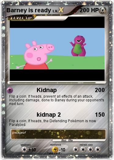 Pokemon Barney is ready