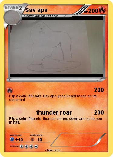 Pokemon Sav ape
