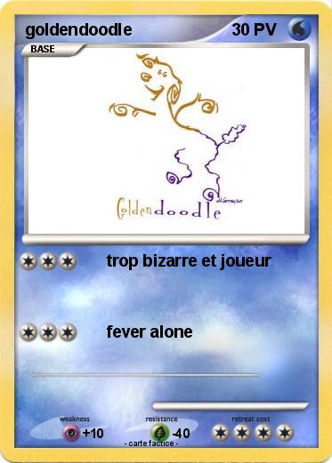 Pokemon goldendoodle