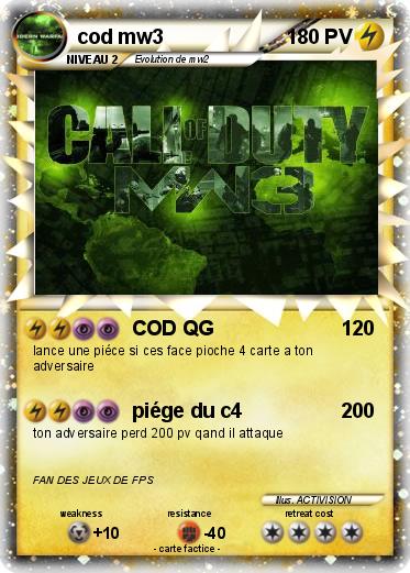 Pokemon cod mw3