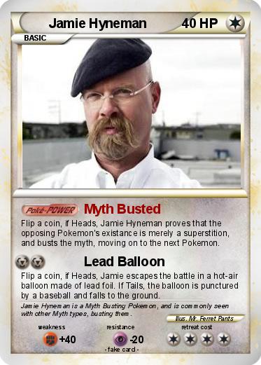 Pokemon Jamie Hyneman