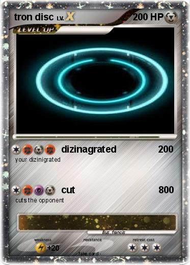 Pokemon tron disc