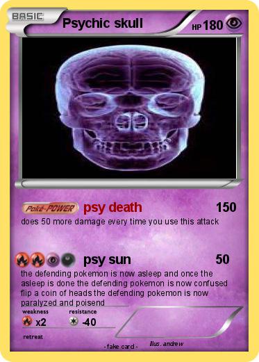 Pokemon Psychic skull
