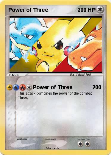 Pokemon Power of Three