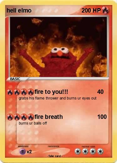 Pokemon hell elmo