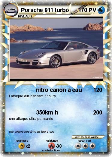 Pokemon Porsche 911 turbo