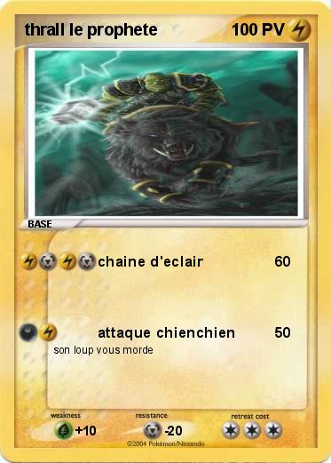 Pokemon thrall le prophete