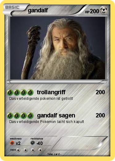 Pokemon gandalf