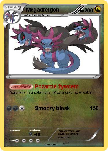 Pokemon Megadreigon