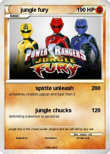 Pokemon jungle fury