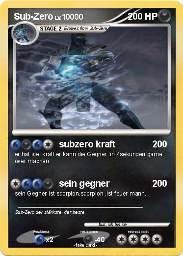 Pokemon Sub-Zero