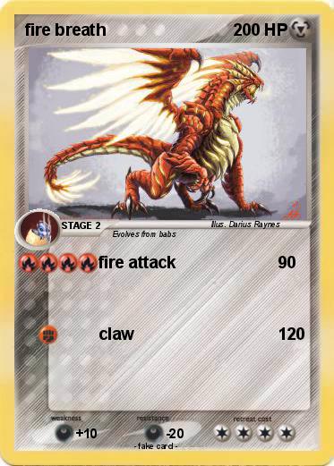 Pokemon fire breath