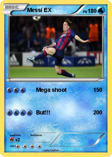 Pokemon Messi EX