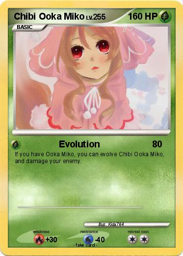 Pokemon Chibi Ooka Miko