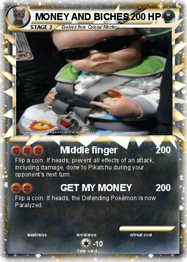 Pokemon MONEY AND BICHES