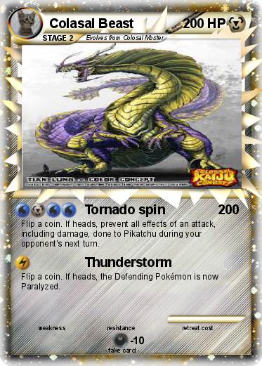 Pokemon Colasal Beast