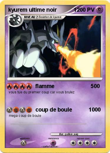 Pokemon kyurem ultime noir           1