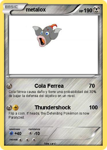Pokemon metalox