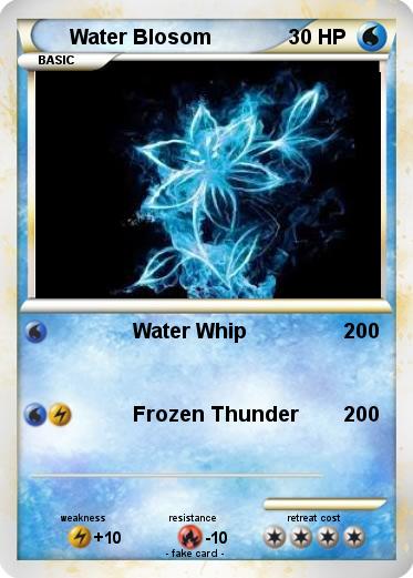 Pokemon Water Blosom