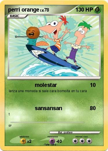 Pokemon perri orange