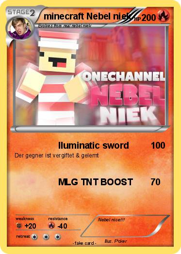 Pokemon minecraft Nebel niek