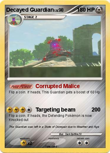 Pokemon Decayed Guardian