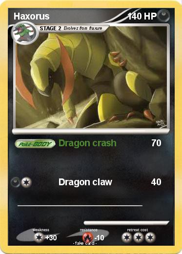 Pokemon Haxorus