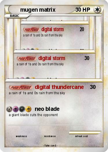 Pokemon mugen matrix