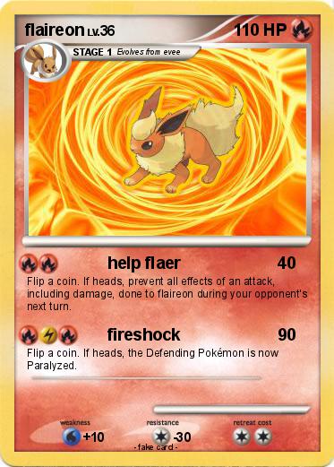 Pokemon flaireon
