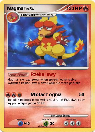 Pokemon Magmar