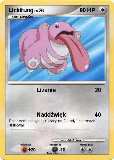 Pokemon Lickitung